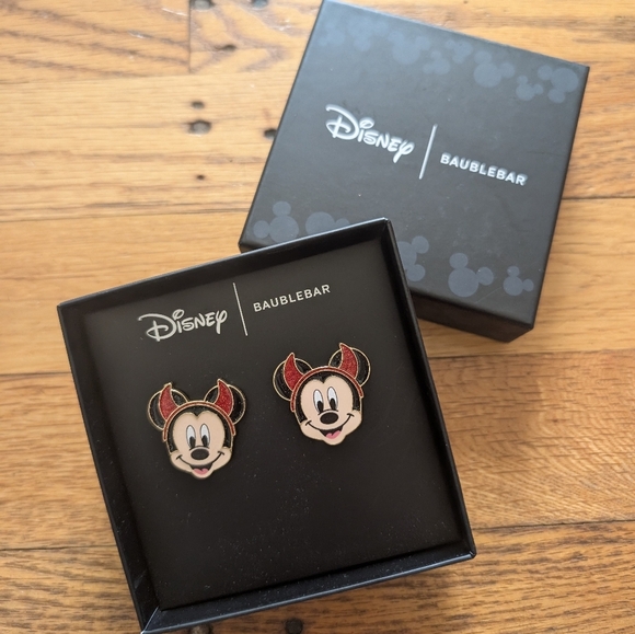 BaubleBar Jewelry - BaubleBar Disney Mickey Mouse Devil Earrings